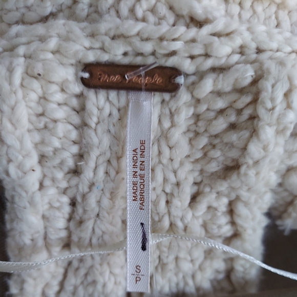 NWOT Free People Babe Corset Sweater Small - Picture 5 of 7